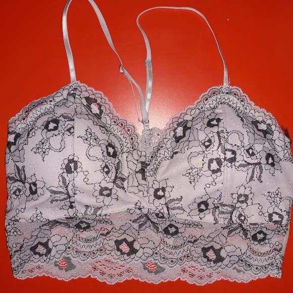 Bozzolo Other - 2 tone gray lace bralette